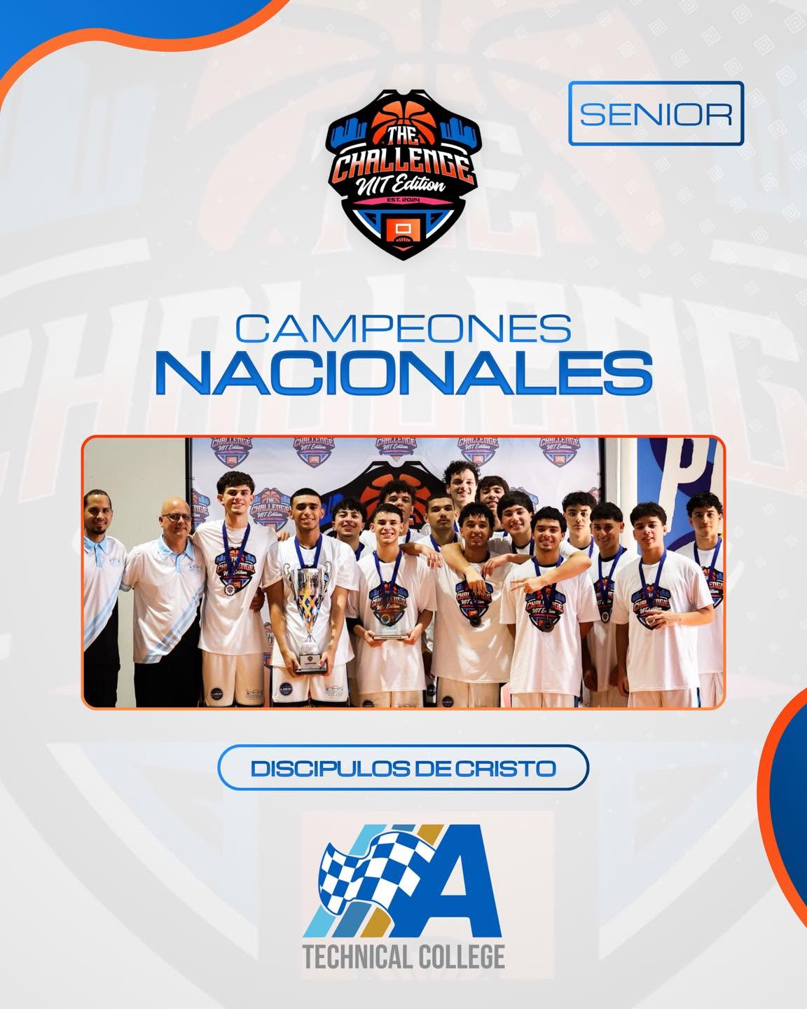 Campeones nacionales senior Discípulos de Cristo